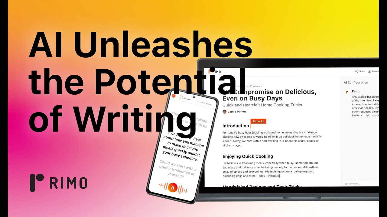 Rimo's Innovative AI Interview Functionality (Beta) - Achieving ...