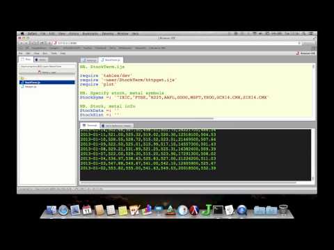 J in 10 minutes (3. Web Applications) / with narration