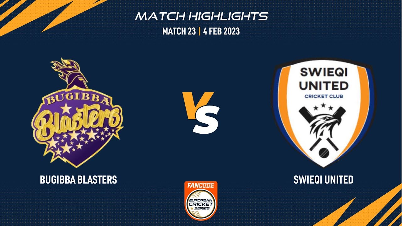 Match 23 - BBL vs SWU | Highlights | FanCode ECS Malta | Malta 2023 | ECS23.023