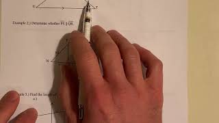 Geo 6.6 Use Proportionality Theorems