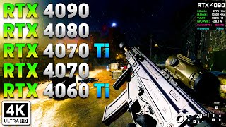 COD Modern Warfare 3 (2023) | RTX 4090 vs RTX 4080 vs RTX 4070 Ti vs RTX 4070 vs RTX 4060 Ti 16GB