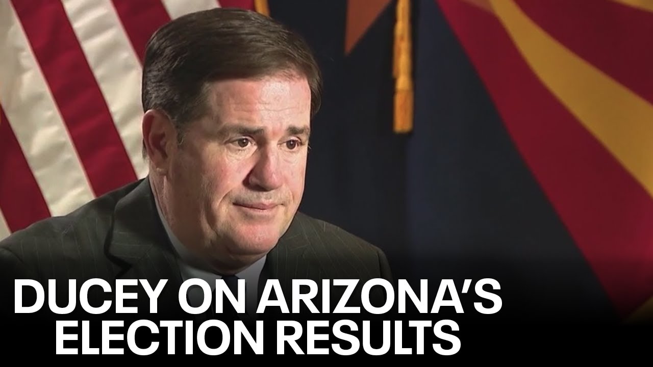 Arizona Gov. Ducey says election results can be trusted despite some issues