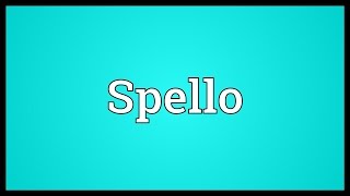 Spello Meaning screenshot 2