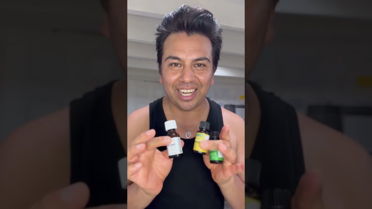 DIY Hair Oil with Rosemary, Frankincense & Peppermint | Natural Growth & Scalp Care