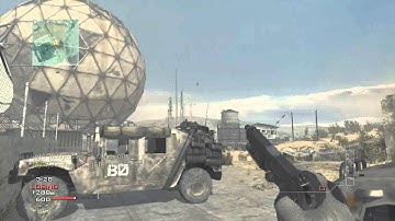 (MW3) AoN Throwing Knife across the Map Dome