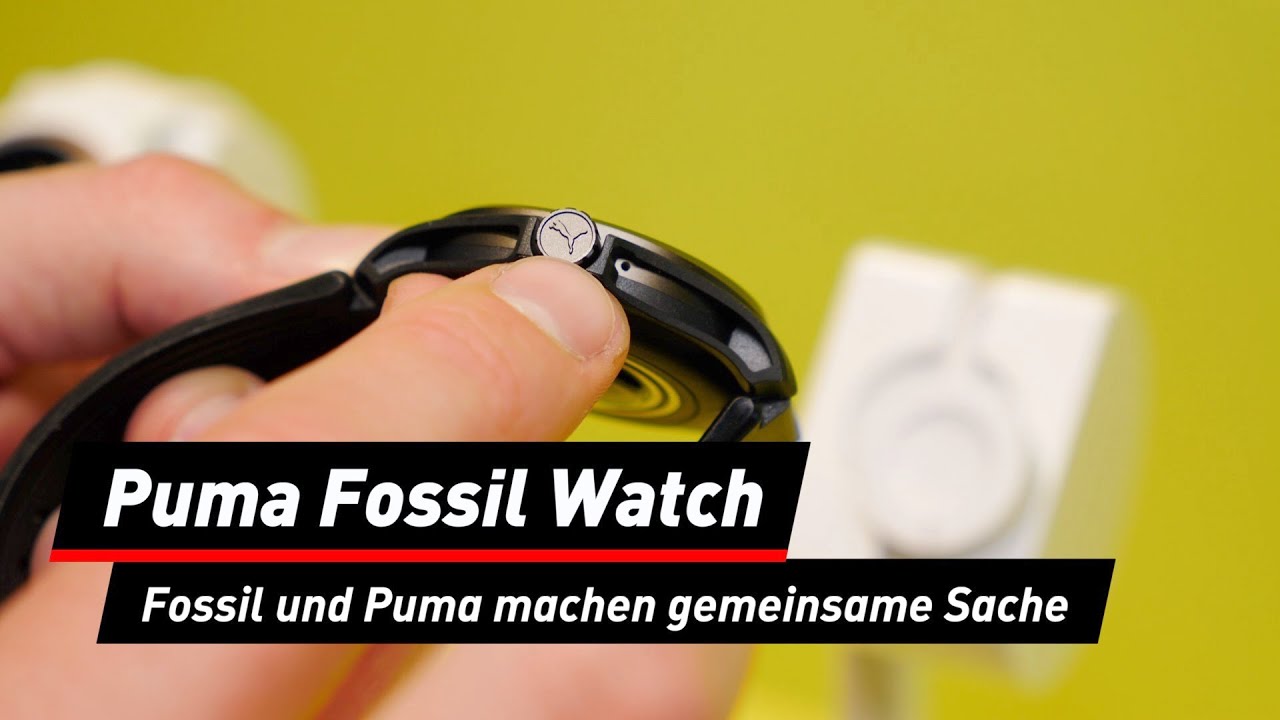 puma fossil watch