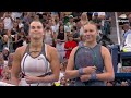 Aryna Sabalenka vs. Amanda Anisimova Walk-Out | 2025 US Open