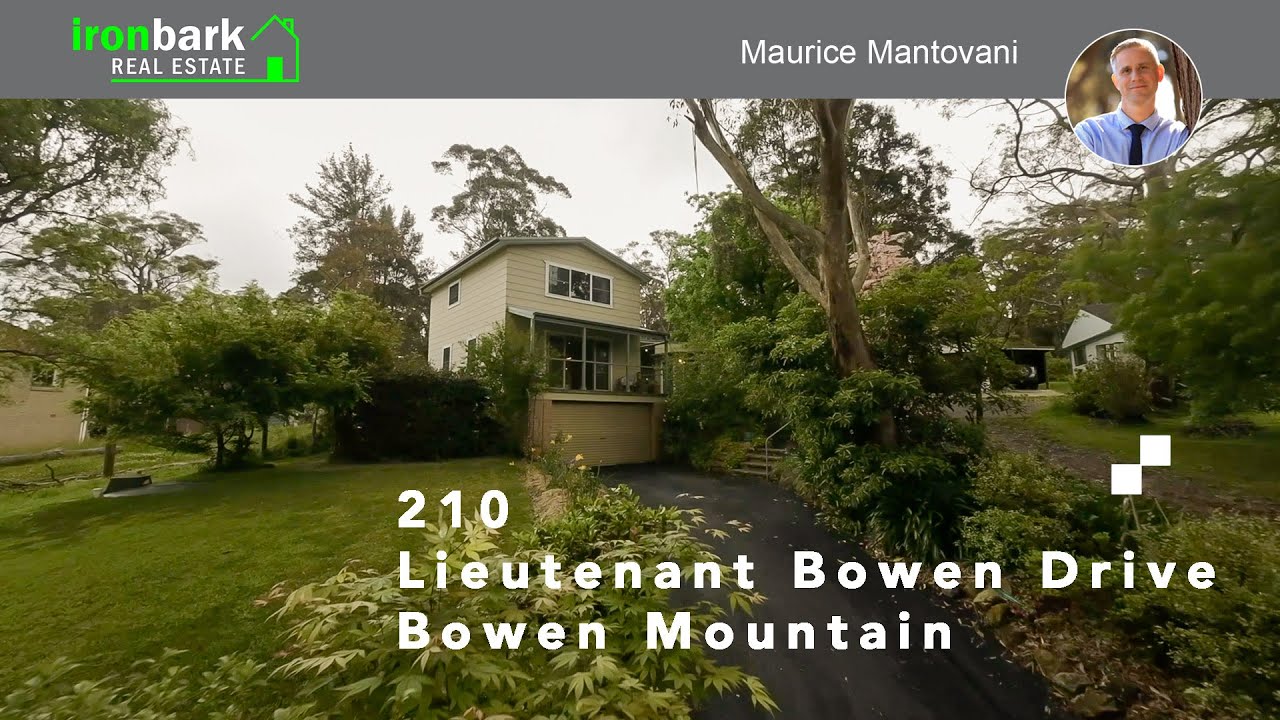 210 Lieutenant Bowen Drive, Bowen Mountain YouTube
