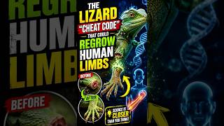 Why Lizards Can Regrow Limbs (And Humans Can't... Yet) #facts #animals #viral #nature #shortsfeed