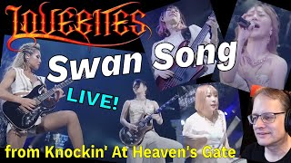 Lovebites - Swan Song - live from Knockin' At Heaven's Gate - reaction