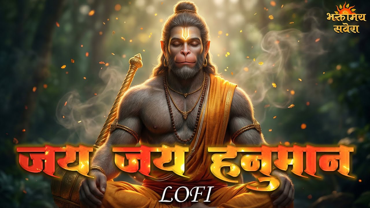 Jay Jay Hanuman Lofi | Bajrangbali Mantra for Meditation, Peace & Divine Sleep