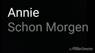 Annie - Schon Morgen Deutsch