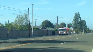 Fountain Valley Fire Engine 31 (Reserve) Responding