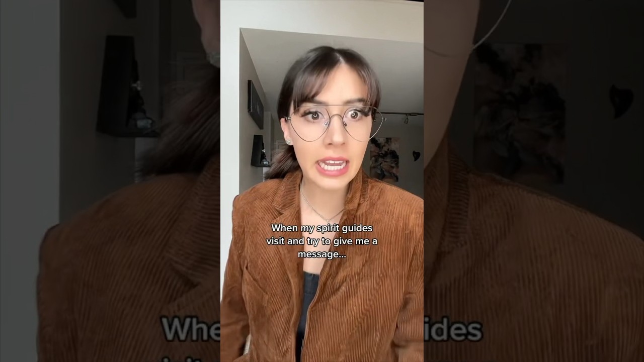 When My Spirit Guides Try To Give Me Messages 👻