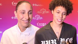 Mercury's Taurasi and Griner share what it means to represent Team USA at the Paris 2024 Olympics