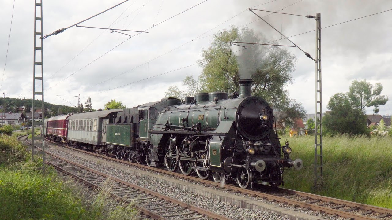 Hundertjährige Züge in Aktion - Frühlingsfahrt rund um Nördlingen
