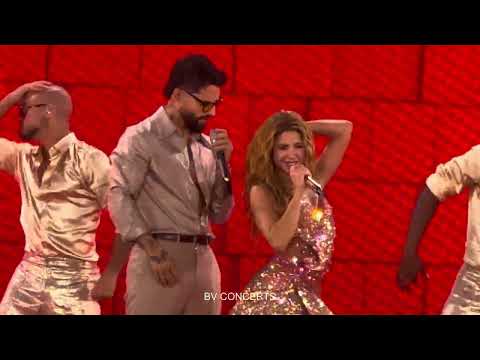Shakira & Maluma - Chantaje (LMYNL Tour Live in Madrid, 10-11-26) (4K, HDR HQ AUDIO)