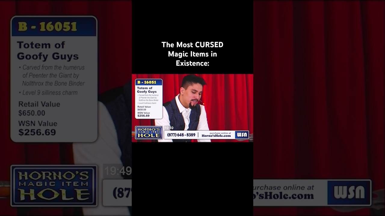 The Most CURSED Magic Items in Existence 