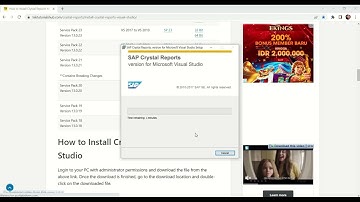 Cara Menampilkan Crystal Report di Microsoft Visual Studio