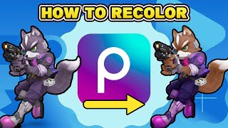 How To Recolor Characters Using Picsart