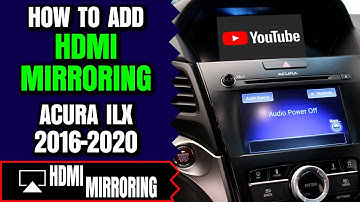 Acura ILX HDMI - Acura ILX Mirror Link DVD HDMI Video Input Smartphone Mirroring Video Interface TV