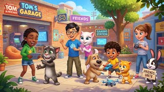 Tom & Friends: New Adventure! 🎮✨ #TalkingTom #Viral #Gaming screenshot 5