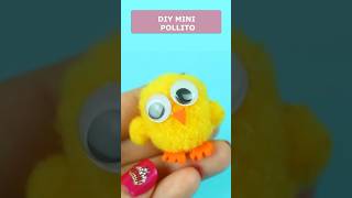 🐣 Pollito Miniatura DIY | ¡El tutorial más fácil con pompones!