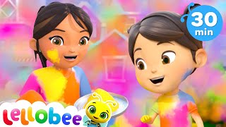 Holi-Day | Baby Cartoons - Kids Sing Alongs | Moonbug