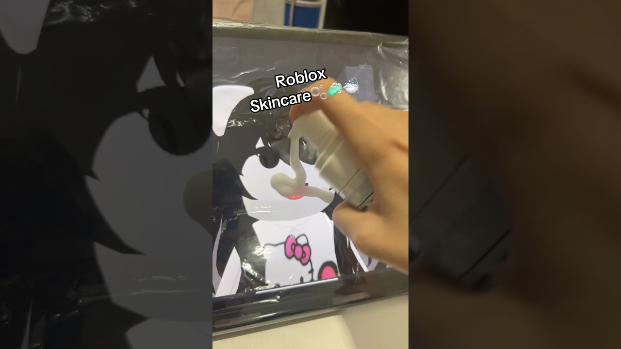 Roblox Avatar Skincare Routine!🛁🧼 