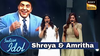 Download Lagu रो पड़ी श्रेया घोषाल 😭 Amritha Rajan \u0026 Shreya Ghoshal Emotional Tribute to Dharmendra Ji Indian idol MP3