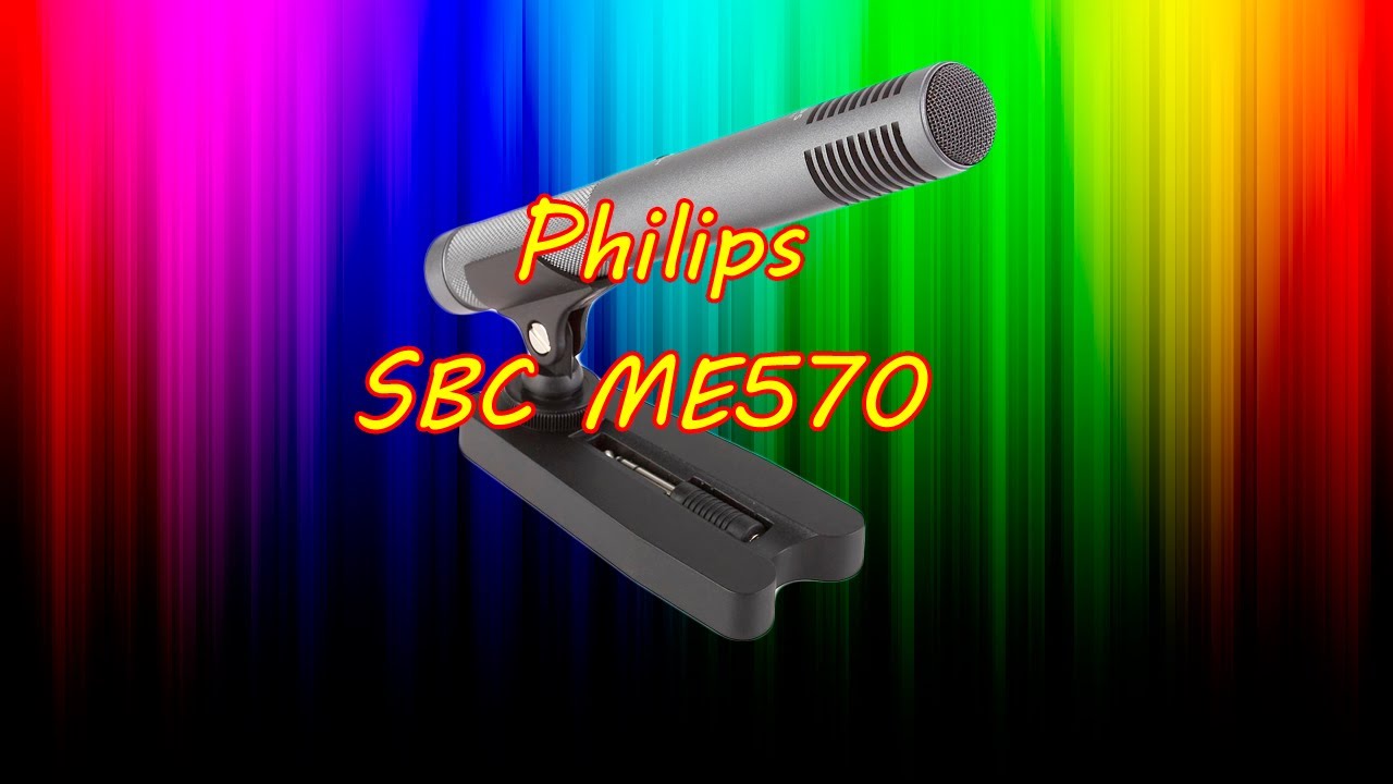 Распаковка микрофона Philips SBC ME570