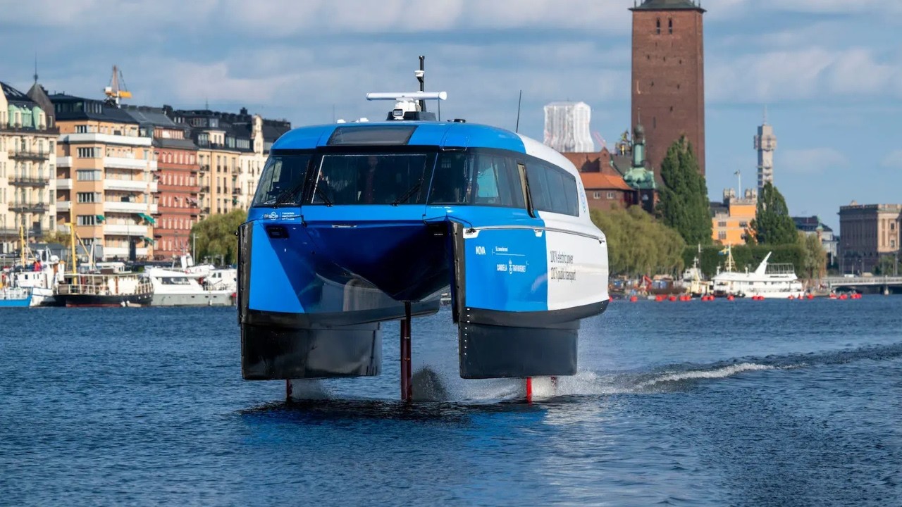 IKEA & The First Electric Hydrofoil Ferry in the World 🇸🇪 | Stockholm, Sweden 4k Walking Tour Vlog