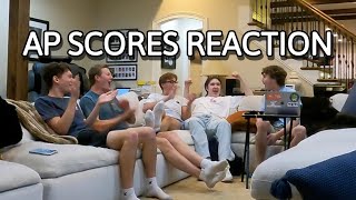 INSANE AP Scores Reaction