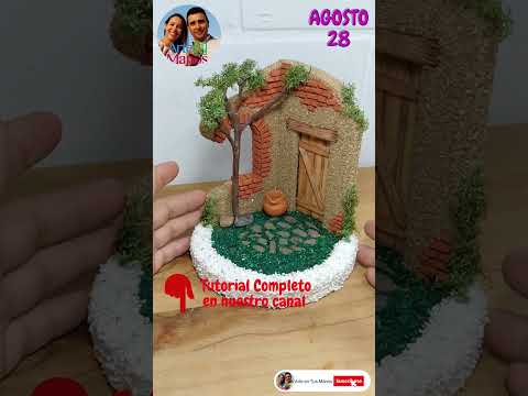 🔴Invitación Nuevo Vídeo ESCENARIO Para PESEBRES, BELENES, Tutorial Con Arte en Tus Manos