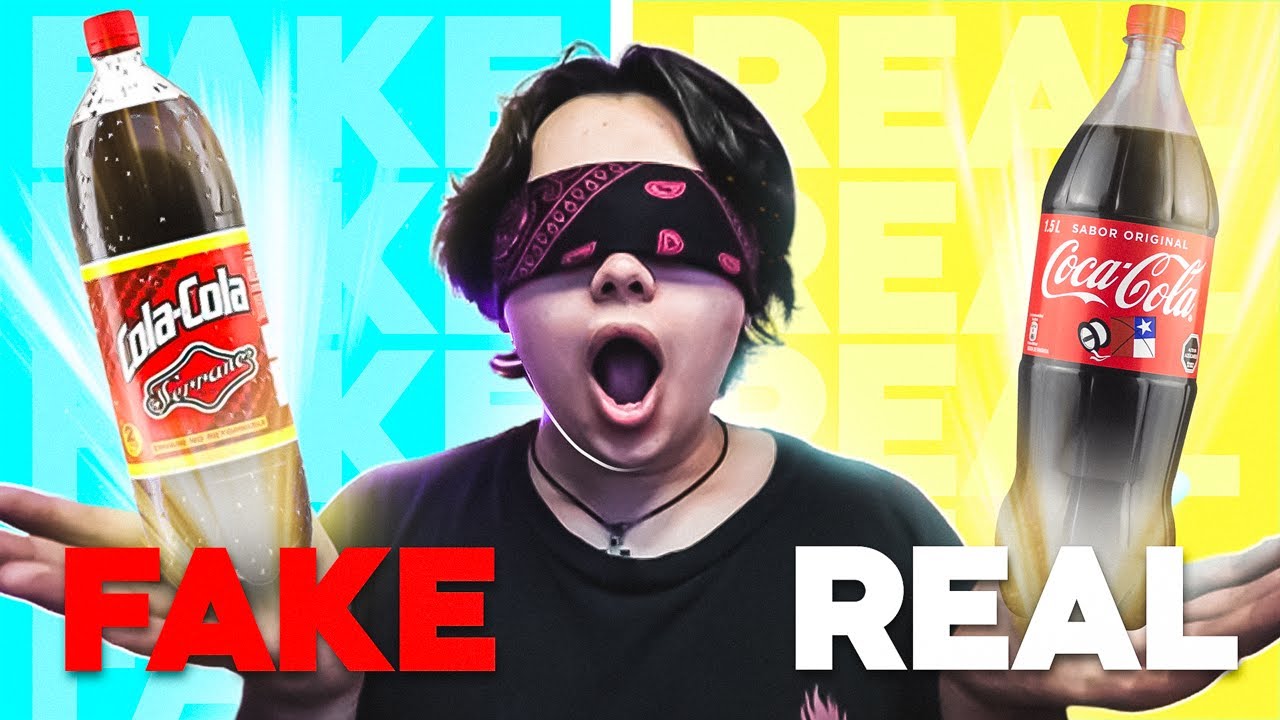 Adivina la BEBIDA Real o Fake