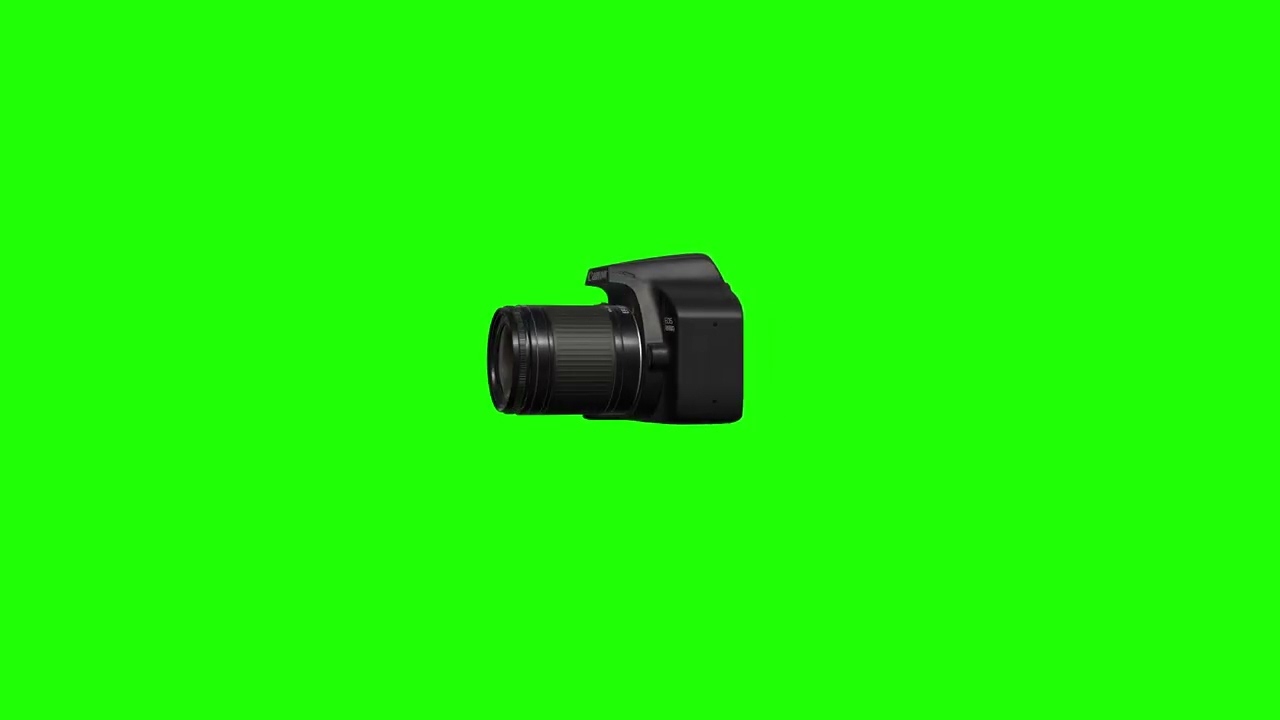 Advanced 3D Camera Rotation Green Screen Background for Creators