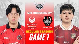 [GAME 1] BIGETRON vs ALTER EGO MPL ID S17 REGULAR SEASON | BTR vs AE screenshot 5