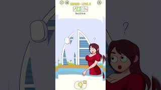 Brain Story Love Game  Around World   Level 06 #Shorts