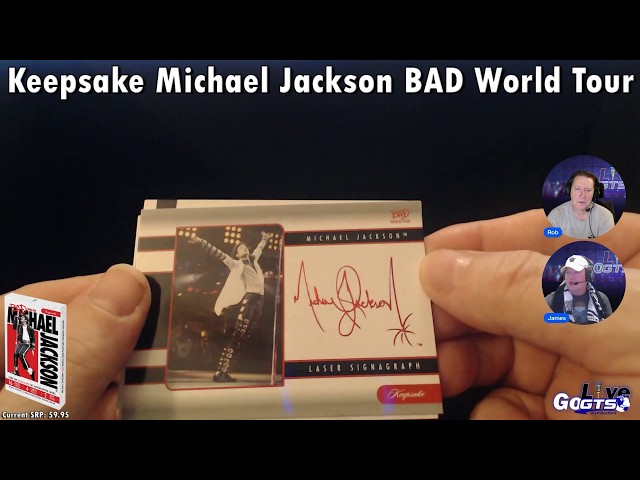 Box Break | Keepsake Michael Jackson BAD World Tour - YouTube