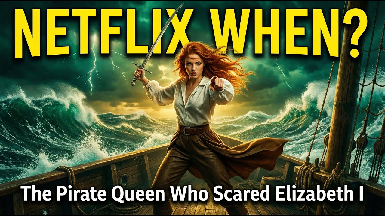 „The Irish Pirate Queen Who Forced Queen Elizabeth to Negotiate ☠️☘️ Grace O’Malley“