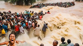 A terrible disaster affected 200,000 people! Historic flood in Africa