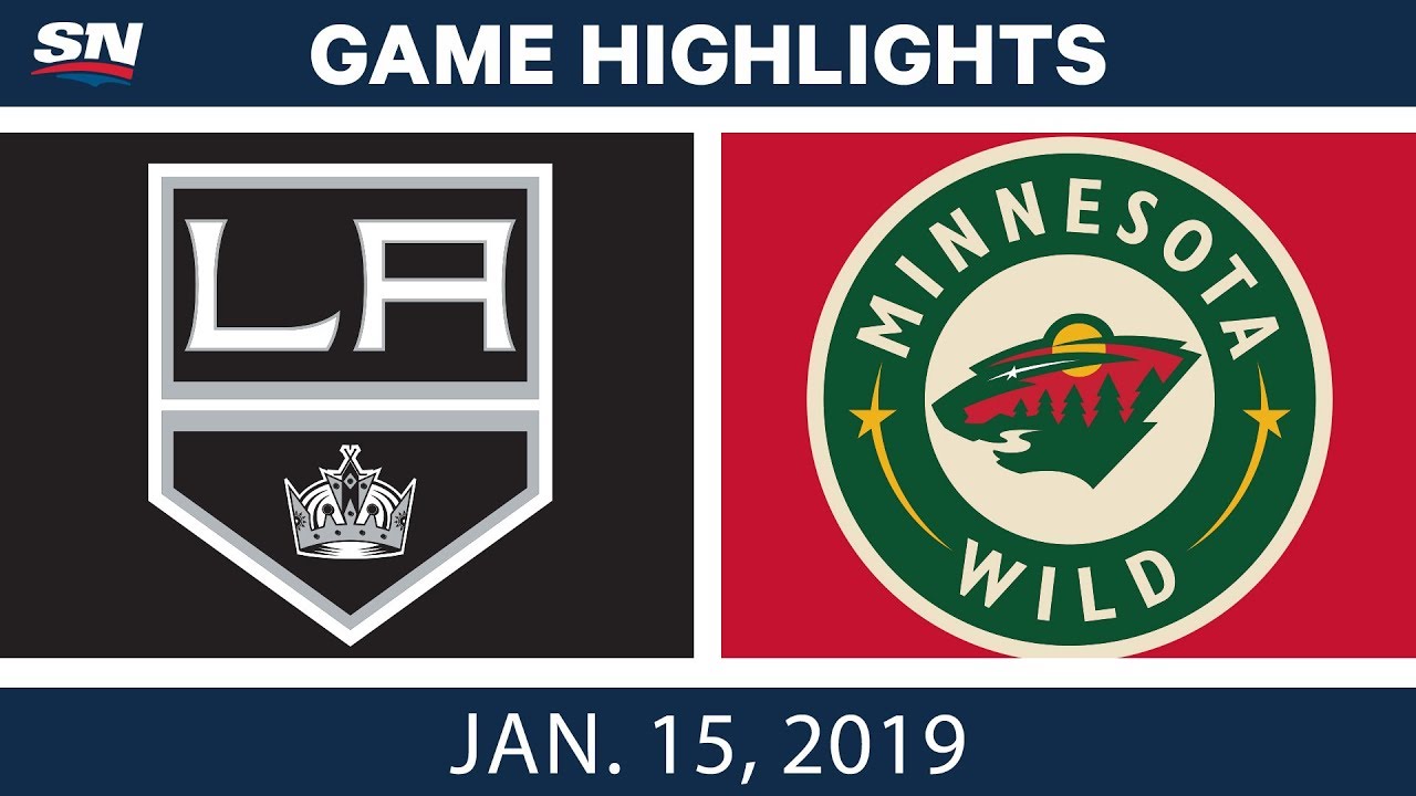 NHL Highlights Kings vs. Wild Jan. 15, 2019 YouTube