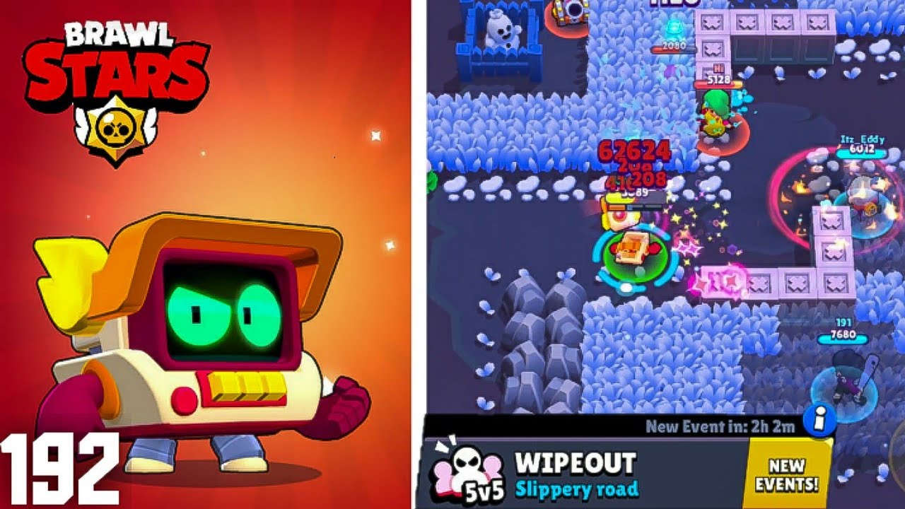 Brawl Stars 🤗| WIPEOUT - R-T 😍| Part - 192 