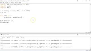 Using Packages in Python Net Worth