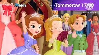 M Net Kids Web Sofia the first Once upon a Princess Premieres Tommorow Promo With New Logo (2013)
