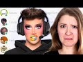 Gamers Pick Jame's Makeup Reaction! ft. Dream, Corpse, PewDiePie & more!