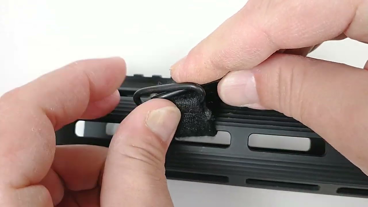 Whiskey Two Four Soft Sling Swivel installation