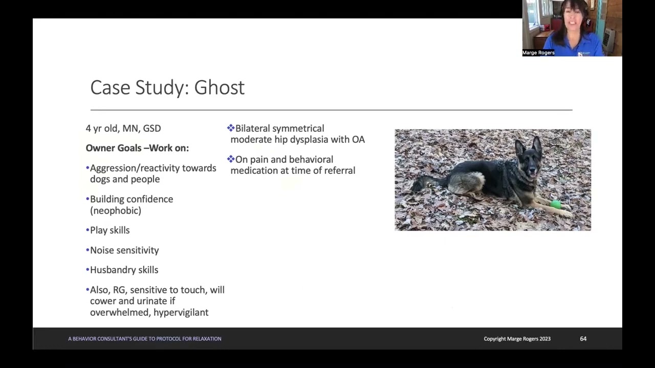 FDSA Webinar Marge Rogers Success with Dr. Overall's Protocol for Relaxation and Case Studies