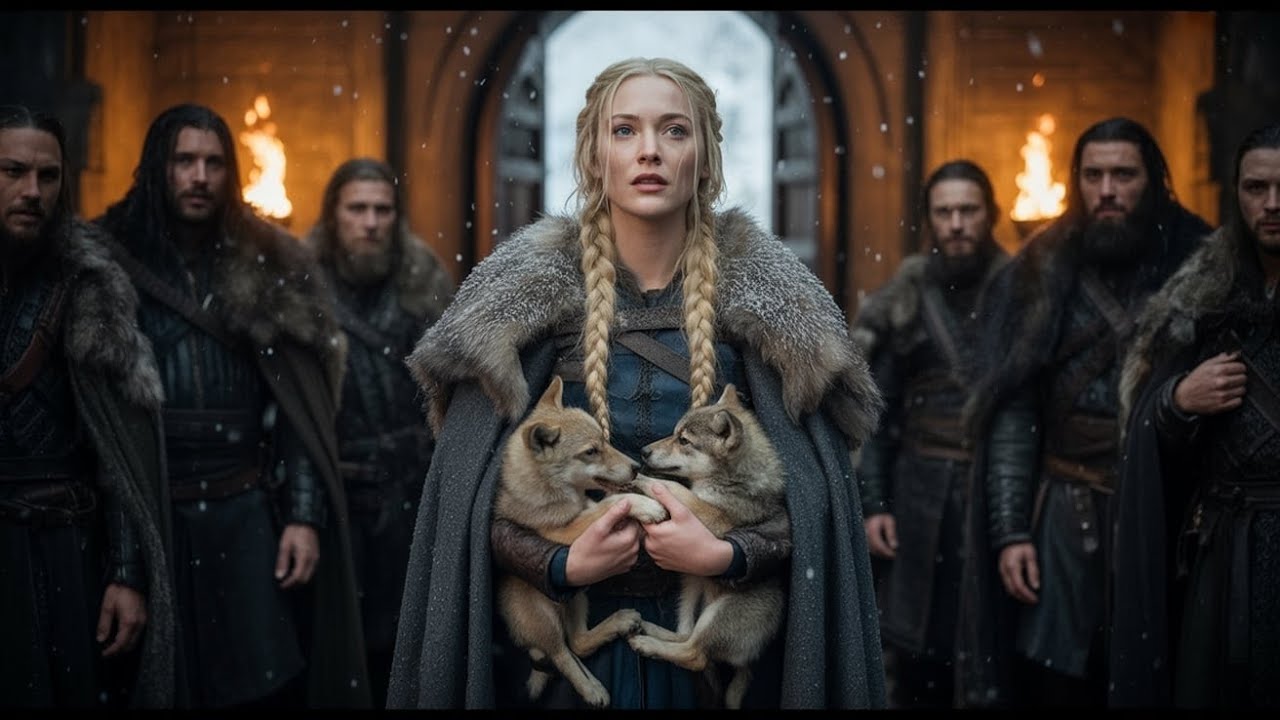 A Matilha Alfa Chorava Pelos Filhotes — Até Que A Omega Humana Entrou Trazendo-Os Nos Braços