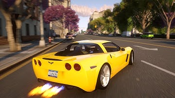 GTA 6 Graphics Next-Gen Enhancements With Dense Vegetation (+1000 MODs) — QuantV x Real-Life Traffic